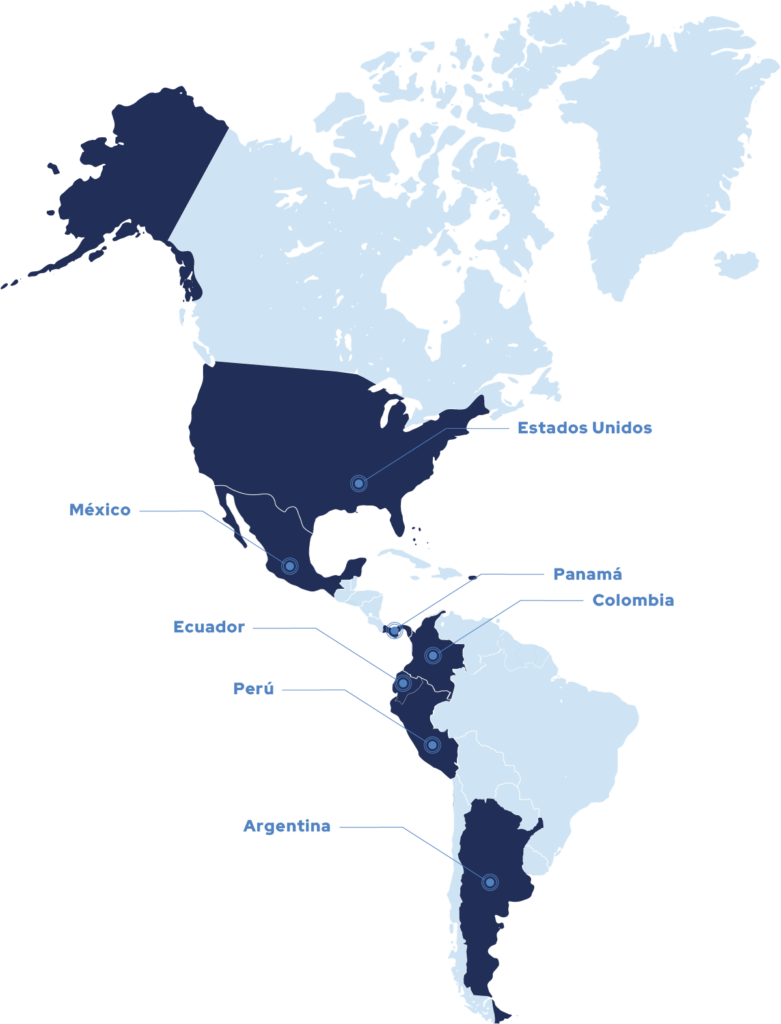 mapa actualizado marzo 2025